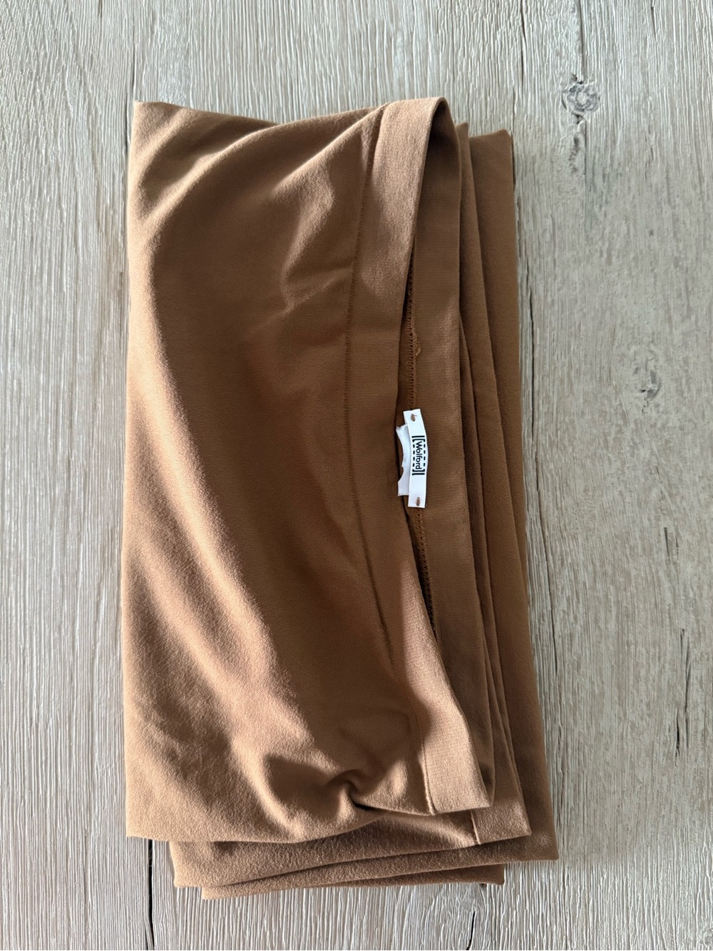 Wolford Strapless Fatal dress in Camel